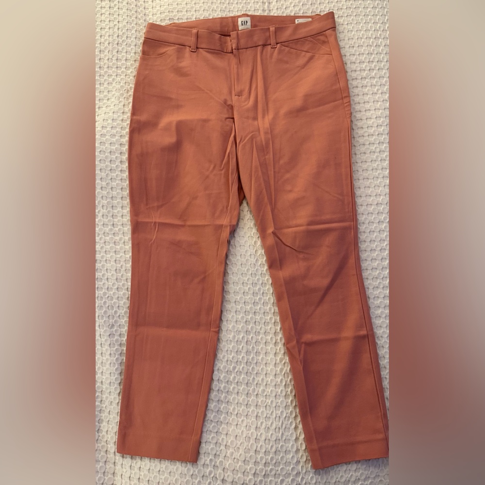 Pink Gap Cropped Ankle Pant